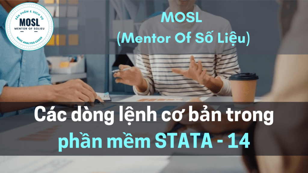 Hướng dẫn sử dụng phần mềm Stata (P2) | Lệnh trong Stata