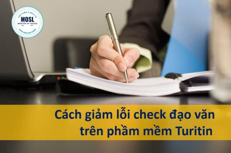 EBOOK LUẬN VĂN 5 Cách giảm lỗi check đạo văn