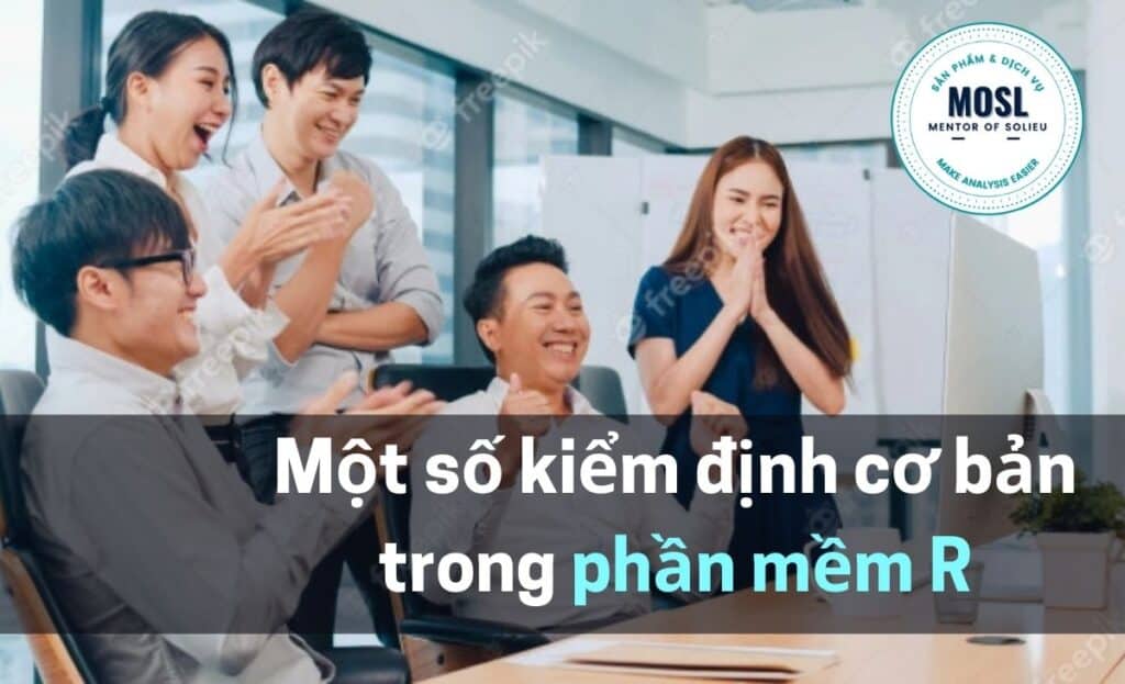 Các lệnh trong ngôn ngữ R – Kiểm định cơ bản trong R