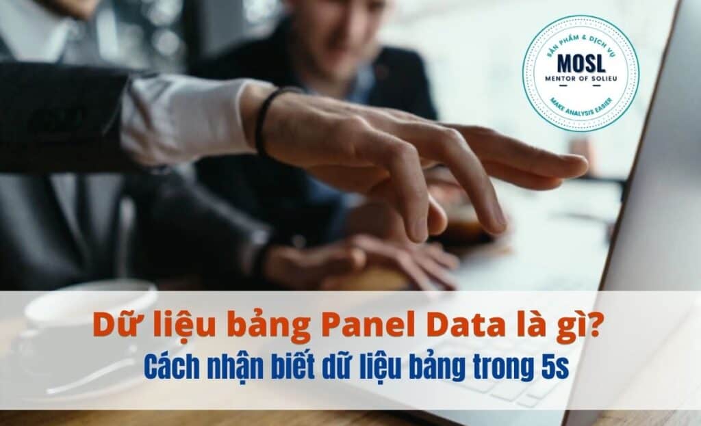 Dữ liệu bảng – Panel Data là gì? Cách tạo trong Stata chỉ 5s