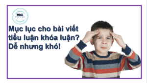 Mục lục cho tiểu luận khóa luận