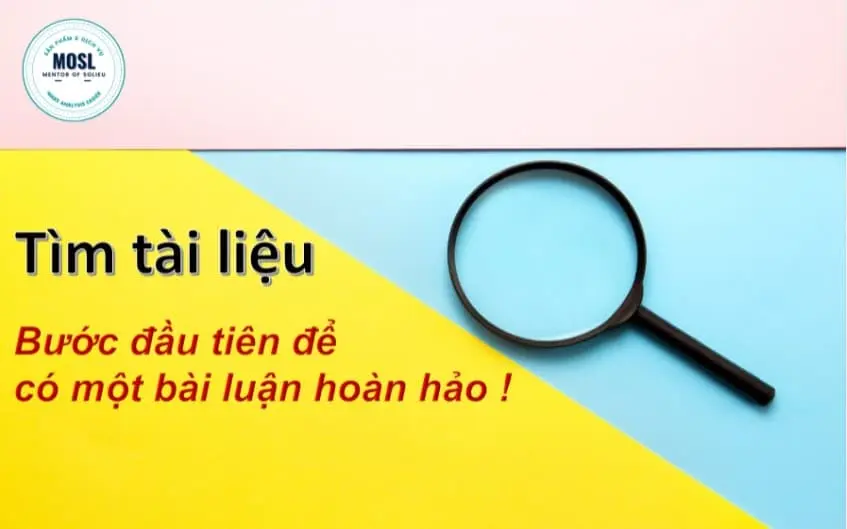 Tìm tài liệu- Bước đầu tiên để có một bài luận hoàn hảo !
