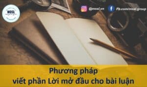 Phương pháp viết Lời mở đầu